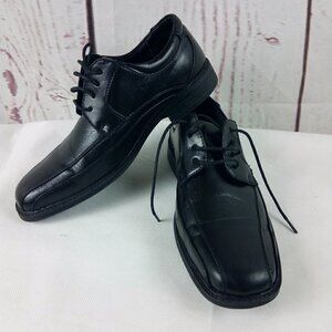 Bonafini Collection Men's Black Leather Oxford Lace Up Dress Shoes Size …